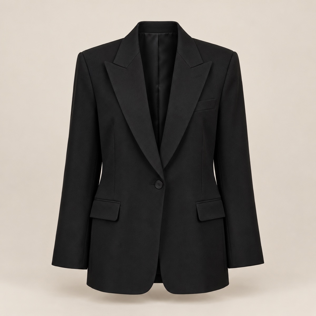 Blazer Alfaiataria Oversized Preto