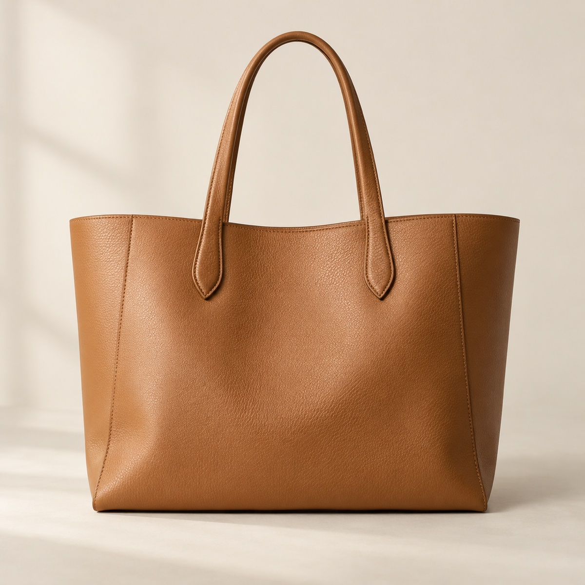 Bolsa Tote Couro Caramelo