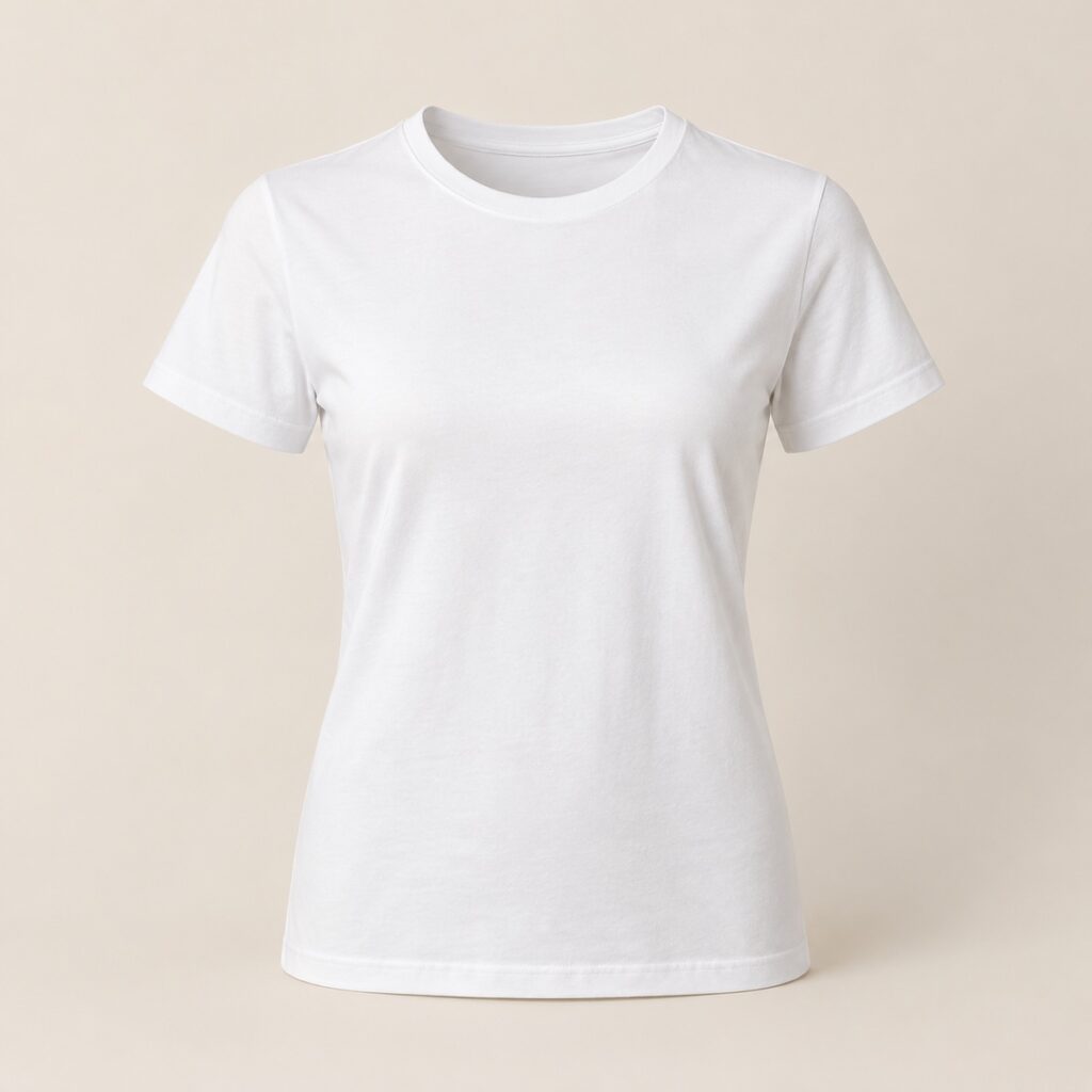 Camiseta Algodão Pima – Branco